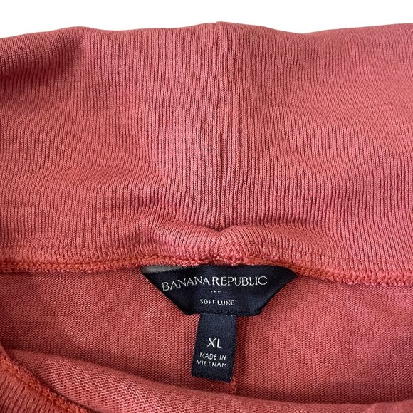 Banana Republic Soft Luxe Off-Shoulder Top Women's Size XL Cowl Neck Ribbed - Picture 2 of 6